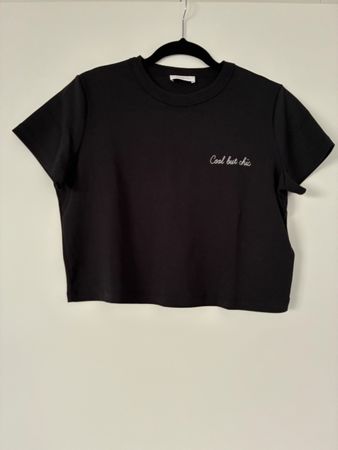 T-shirt noir Kookaï « Cool but chic »